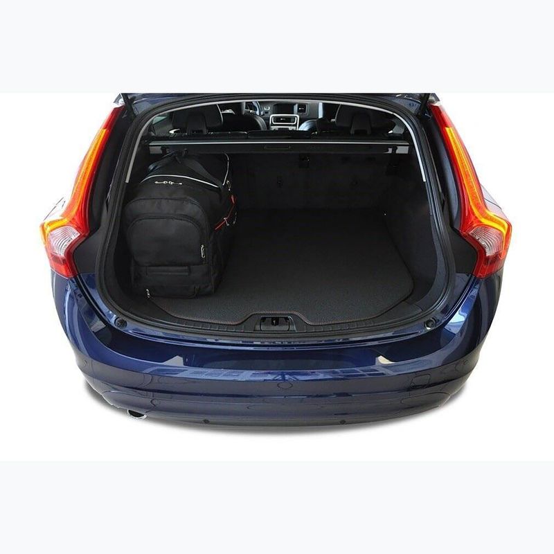 Zestaw toreb do bagażnika KJUST Volvo V60 Cross Country 2015-2018 4 szt. czarny 19