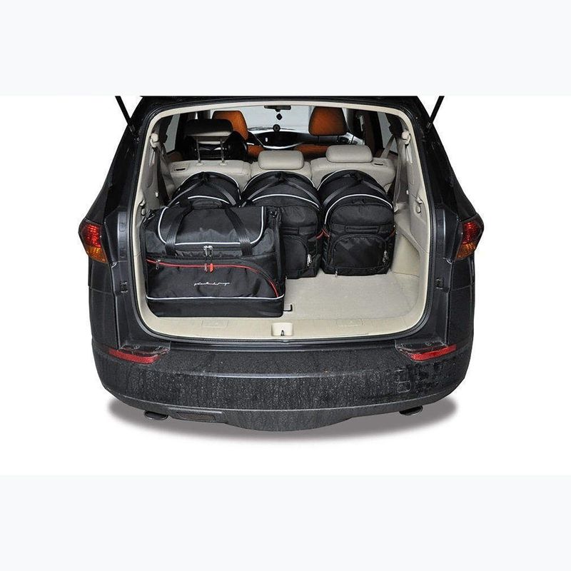 Zestaw toreb do bagażnika KJUST Subaru Tribeca 2005-2014 5 szt. czarny 12