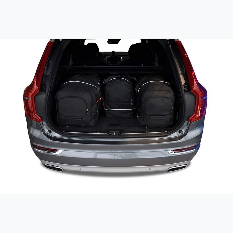 Zestaw toreb do bagażnika KJUST Volvo Xc90 Excellence 2014+ 4 szt. czarny 17