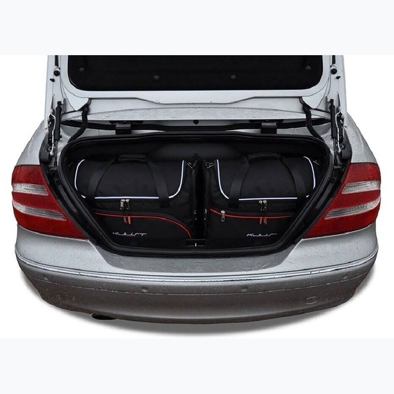 Zestaw toreb do bagażnika KJUST Mercedes-Benz Clk Cabrio 2002-2010 4 szt. czarny 10