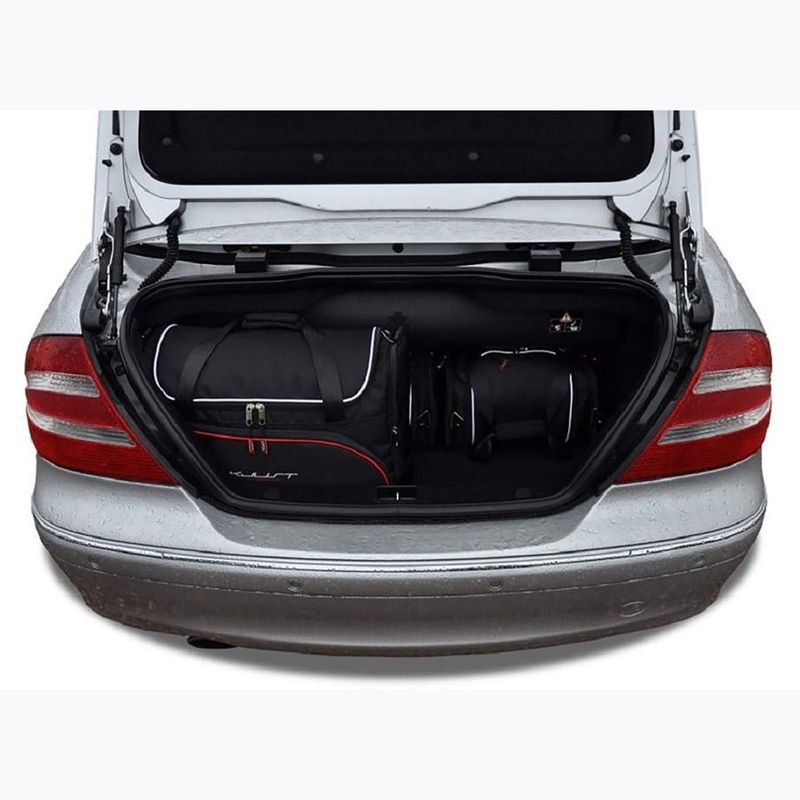 Zestaw toreb do bagażnika KJUST Mercedes-Benz Clk Cabrio 2002-2010 4 szt. czarny 11
