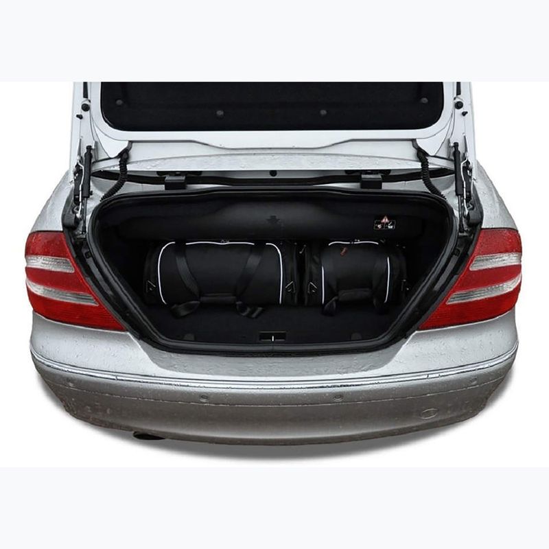 Zestaw toreb do bagażnika KJUST Mercedes-Benz Clk Cabrio 2002-2010 4 szt. czarny 12