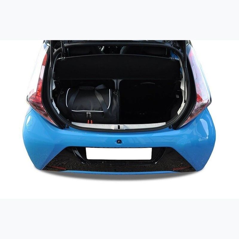 Zestaw toreb do bagażnika KJUST Toyota Aygo 2014-2021 2 szt. czarny 11