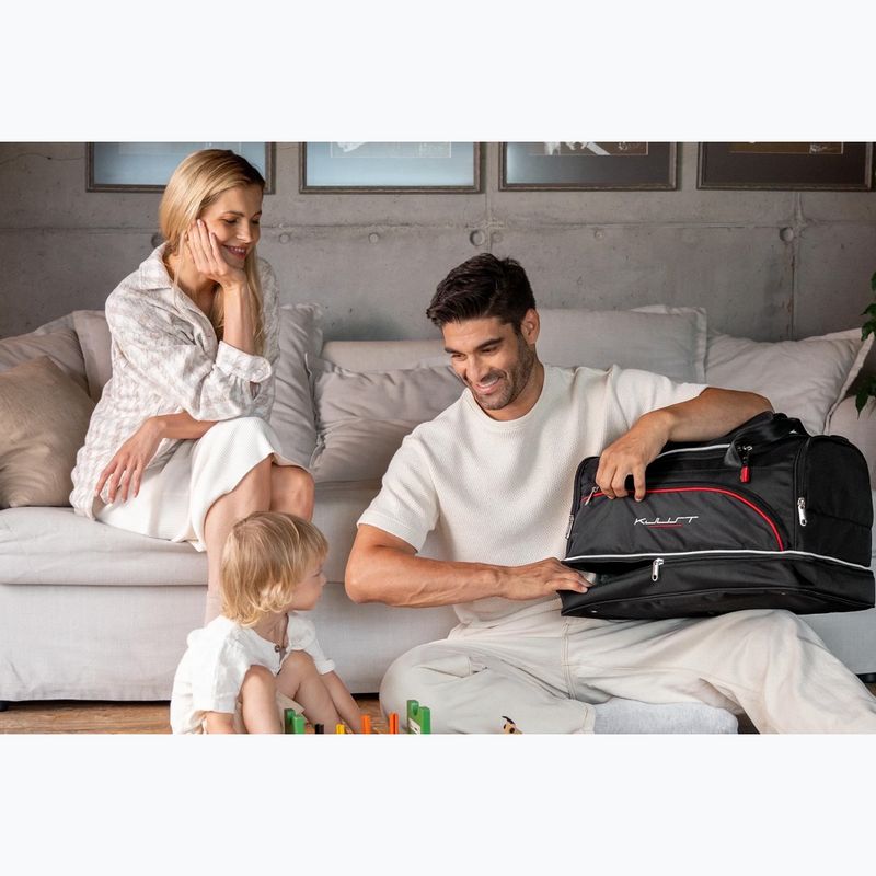 Zestaw toreb do bagażnika KJUST Jeep Compass 2017+ 4 szt. czarny 22