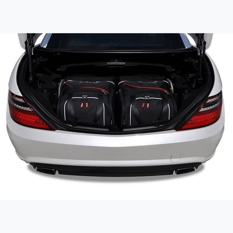 Zestaw toreb do bagażnika KJUST Mercedes-Benz Slk 2011-2015 2 szt. czarny 12