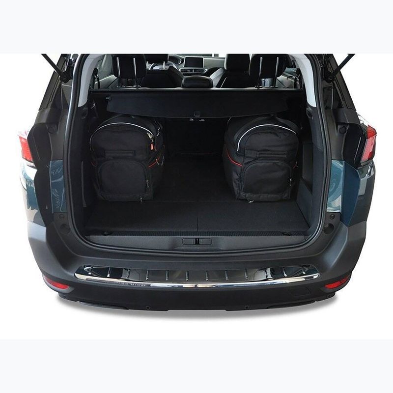 Zestaw toreb do bagażnika KJUST Peugeot 5008 2017+ 5 szt. czarny 15