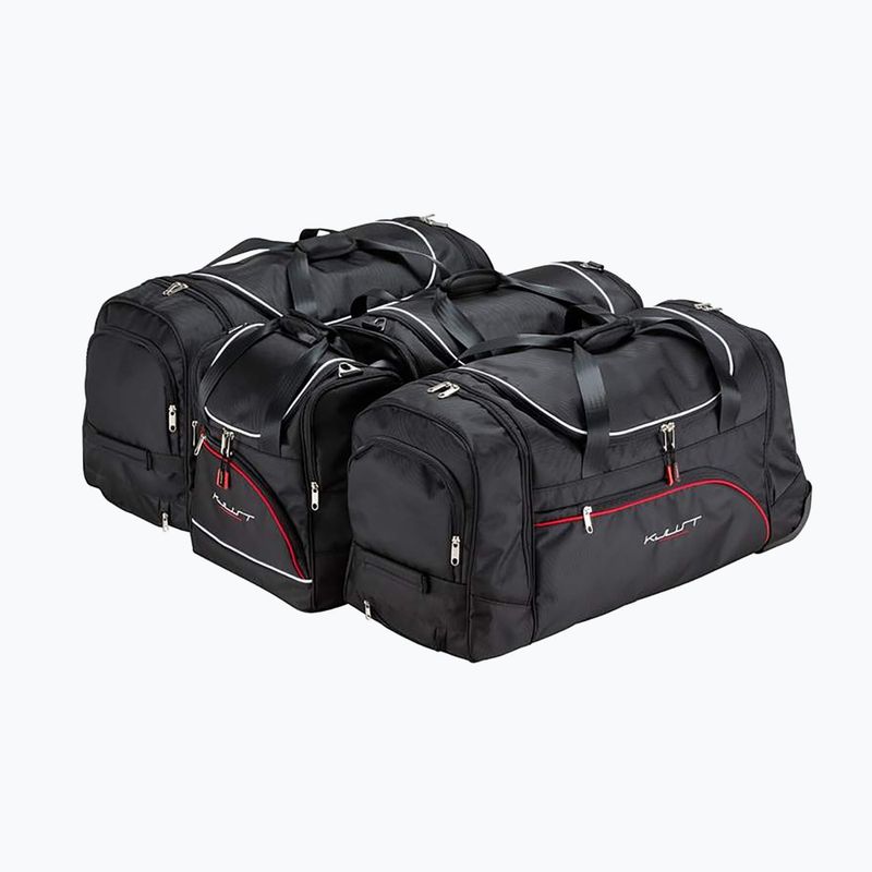 Zestaw toreb do bagażnika KJUST Peugeot 3008 2016+ 4 szt. czarny