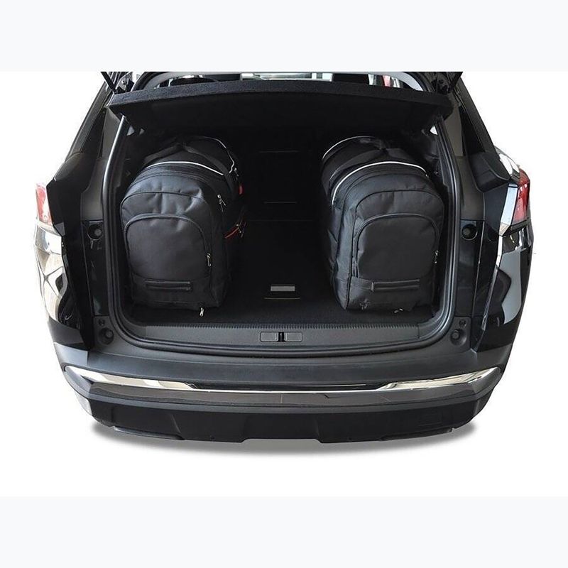 Zestaw toreb do bagażnika KJUST Peugeot 3008 2016+ 4 szt. czarny 15