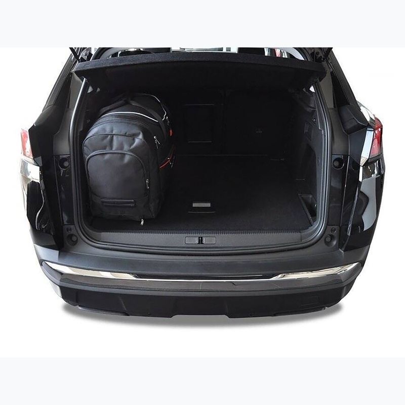 Zestaw toreb do bagażnika KJUST Peugeot 3008 2016+ 4 szt. czarny 16