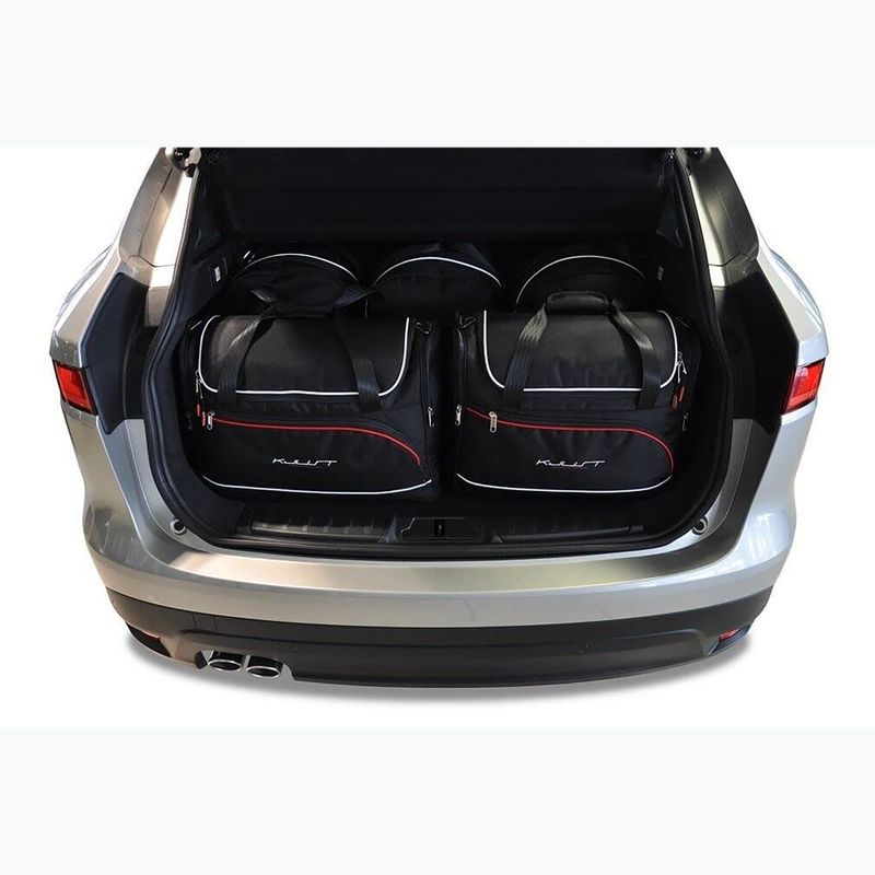 Zestaw toreb do bagażnika KJUST Jaguar F-Pace 2015+ 5 szt. czarny 16