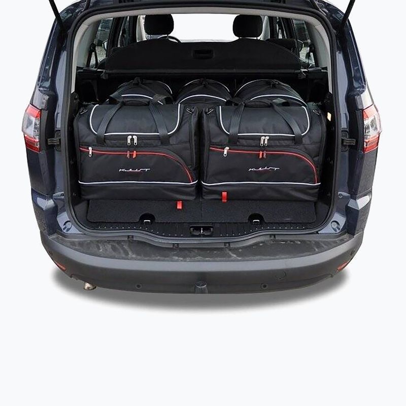 Zestaw toreb do bagażnika KJUST Ford S-Max 2006-2015 5 szt. czarny 14