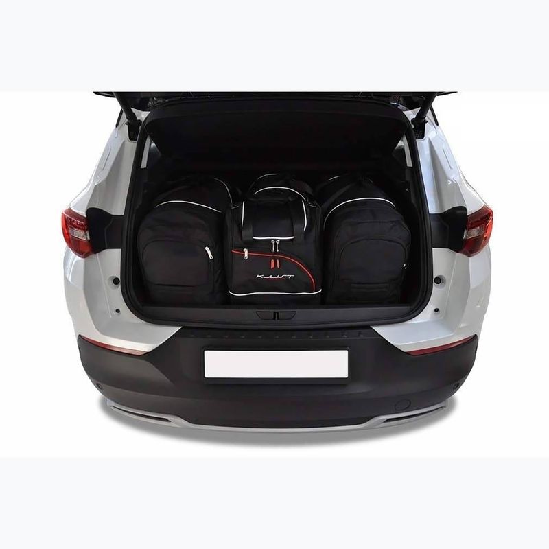 Zestaw toreb do bagażnika KJUST Opel Grandland X 2017+ 4 szt. czarny 11