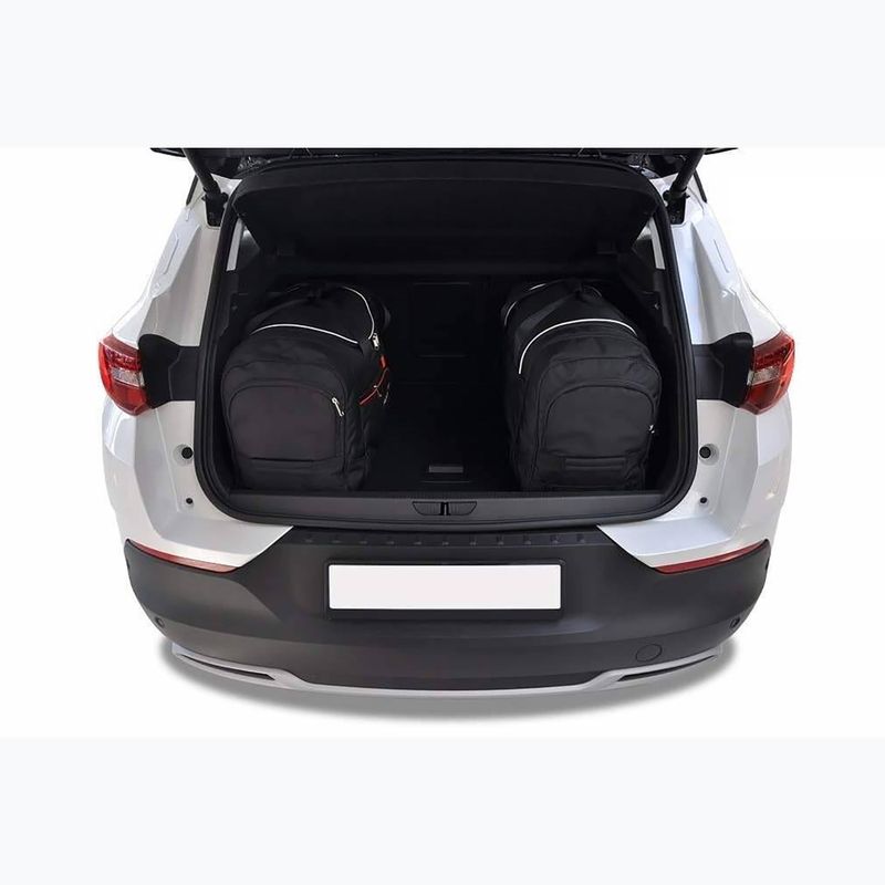 Zestaw toreb do bagażnika KJUST Opel Grandland X 2017+ 4 szt. czarny 13