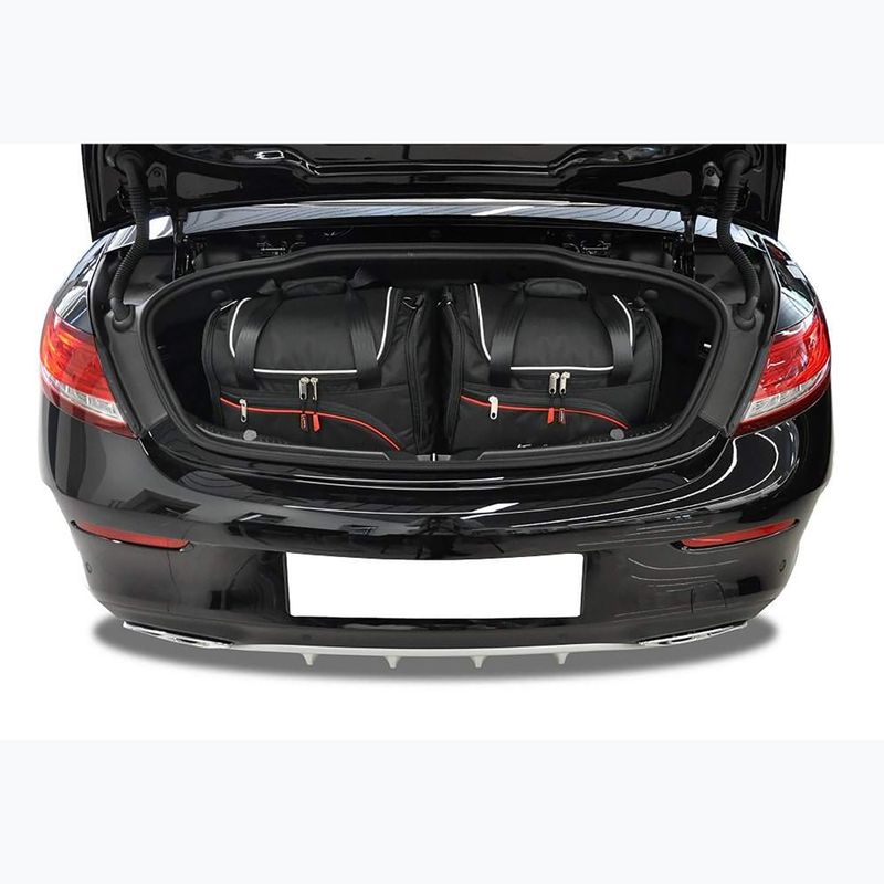 Zestaw toreb do bagażnika KJUST Mercedes-Benz C Cabrio 2016-2021 4 szt. czarny 12