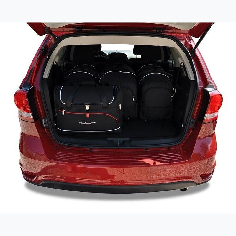 Zestaw toreb do bagażnika KJUST Fiat Freemont 2011-2016 5 szt. czarny 16