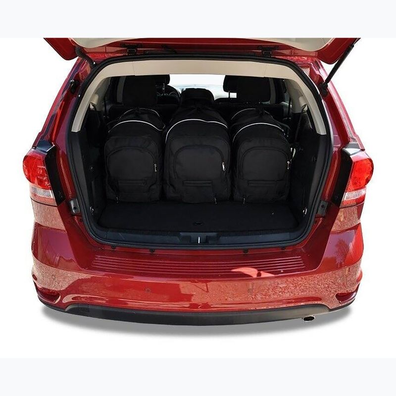 Zestaw toreb do bagażnika KJUST Fiat Freemont 2011-2016 5 szt. czarny 17