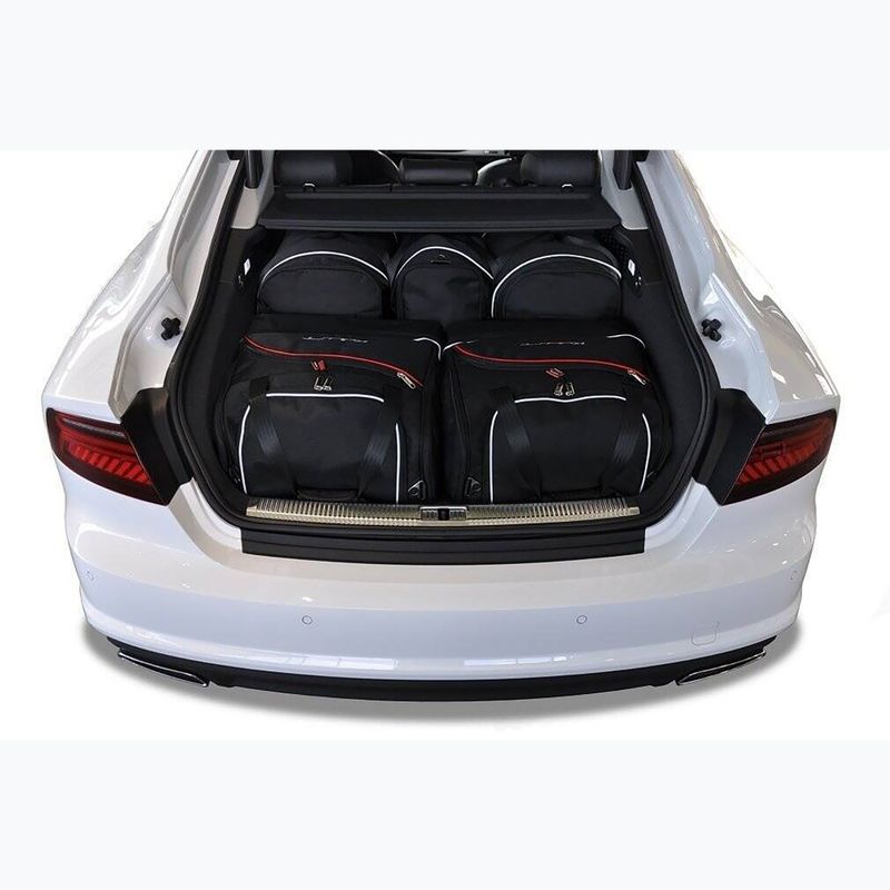 Zestaw toreb do bagażnika KJUST Audi A7 Sportback 2010-2017 5 szt. czarny 17