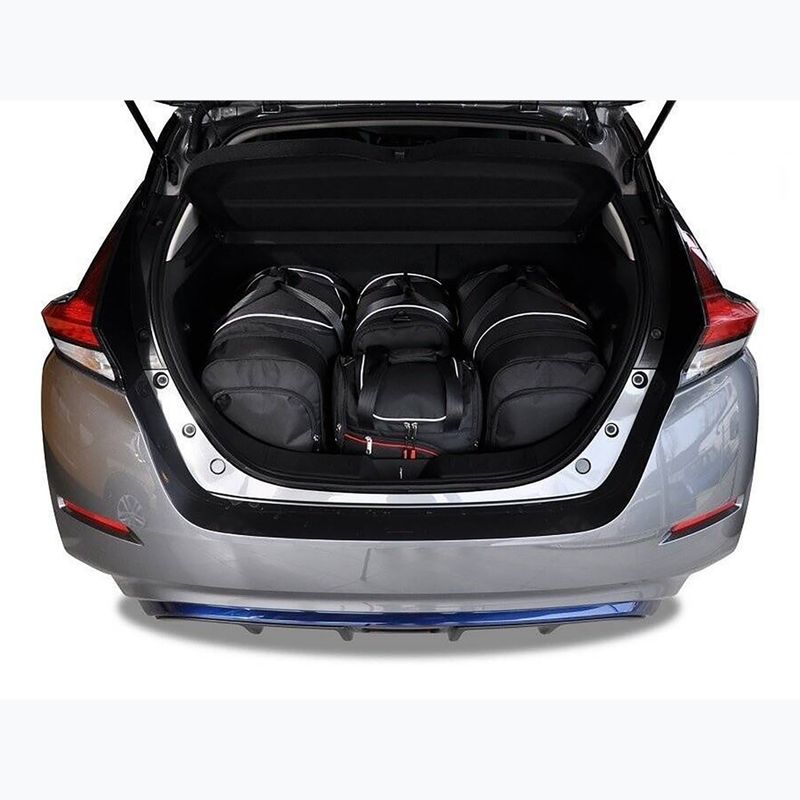 Zestaw toreb do bagażnika KJUST Nissan Leaf Electric 2017+ 4 szt. czarny 13