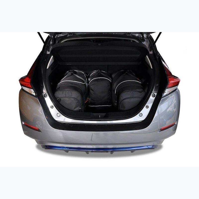 Zestaw toreb do bagażnika KJUST Nissan Leaf Electric 2017+ 4 szt. czarny 12