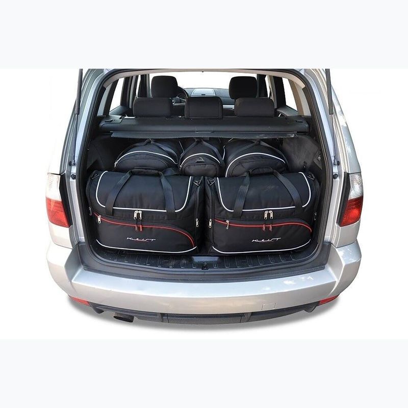 Zestaw toreb do bagażnika KJUST BMW X3 2003-2010 5 szt. czarny 13