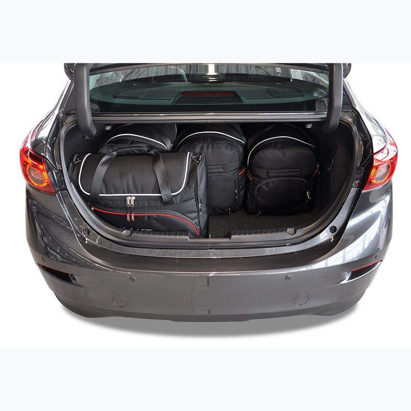 Zestaw toreb do bagażnika KJUST Mazda 3 Limousine 2013-2018 5 szt. czarny 13