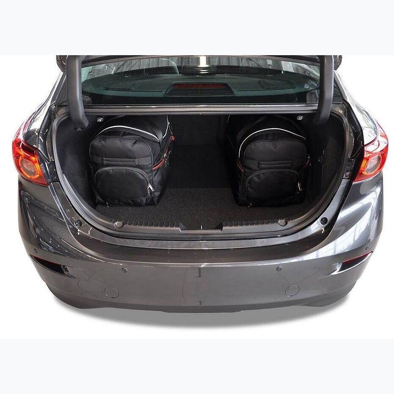 Zestaw toreb do bagażnika KJUST Mazda 3 Limousine 2013-2018 5 szt. czarny 15