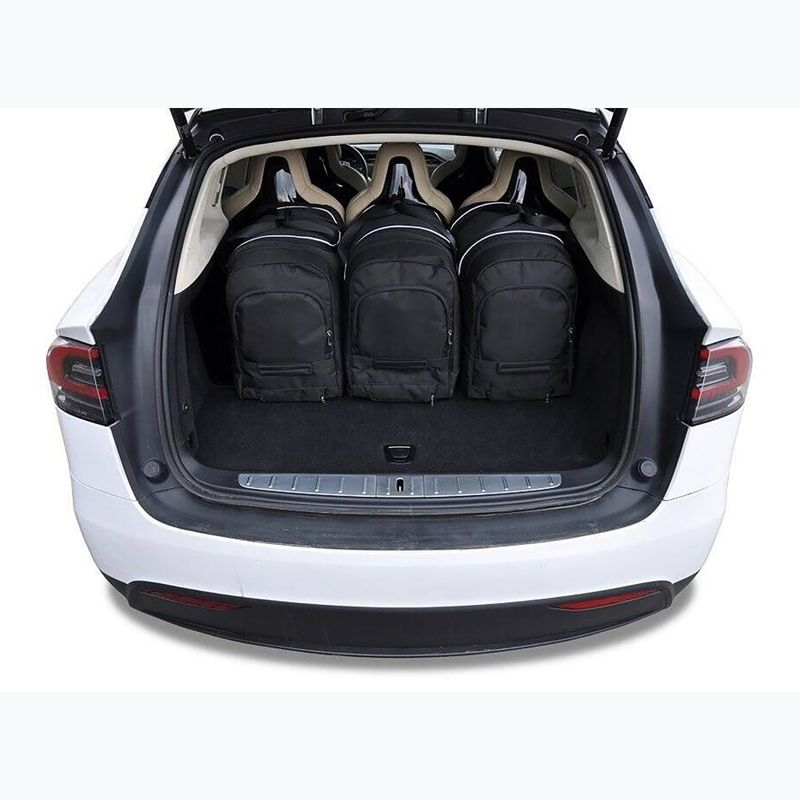 Zestaw toreb do bagażnika KJUST Tesla Model X 2016+ 5 szt. czarny 17