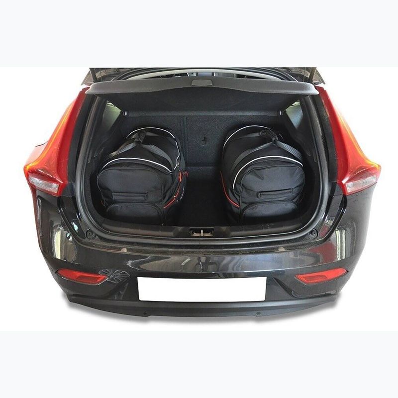 Zestaw toreb do bagażnika KJUST Volvo V40 Cross Country 2012-2019 3 szt. czarny 11