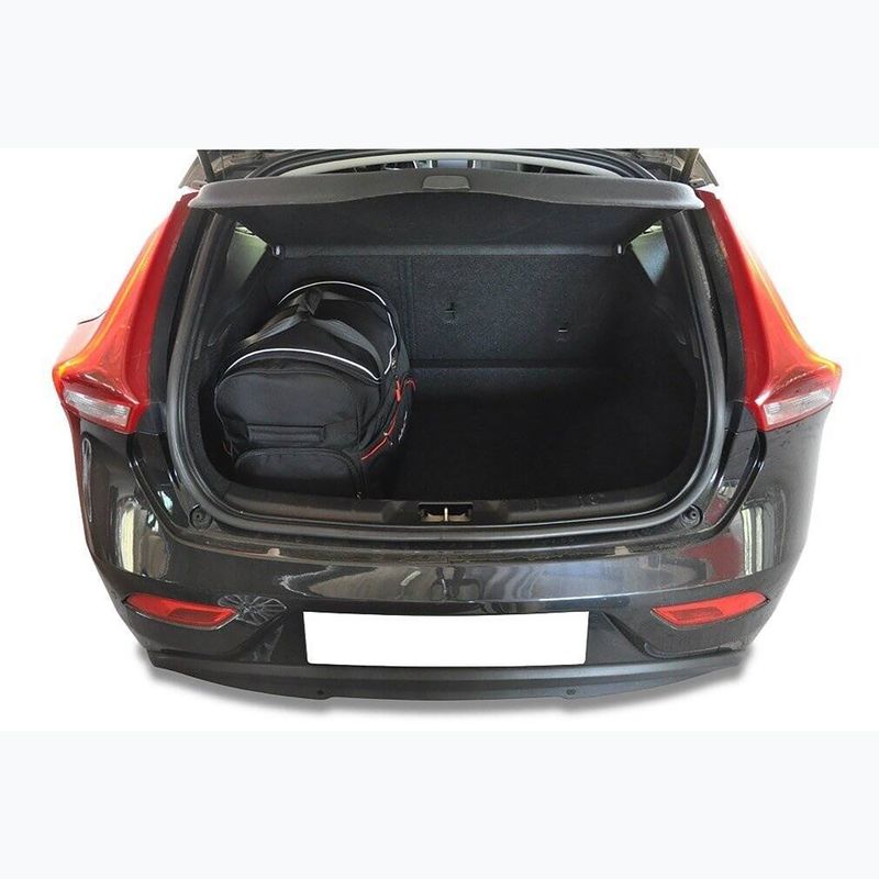 Zestaw toreb do bagażnika KJUST Volvo V40 Cross Country 2012-2019 3 szt. czarny 12