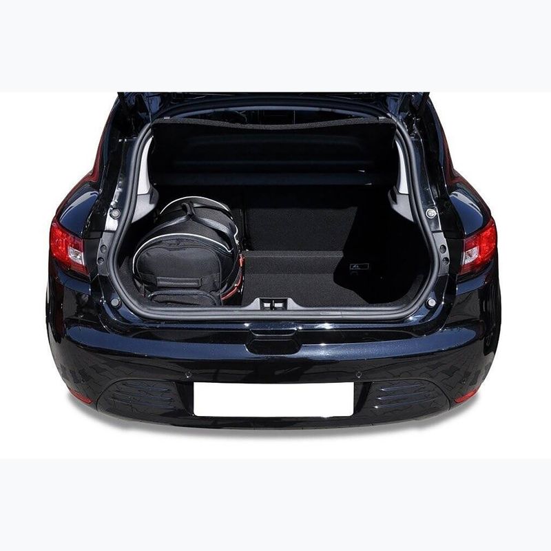 Zestaw toreb do bagażnika KJUST Renault Clio 2012-2019 3 szt. czarny 13