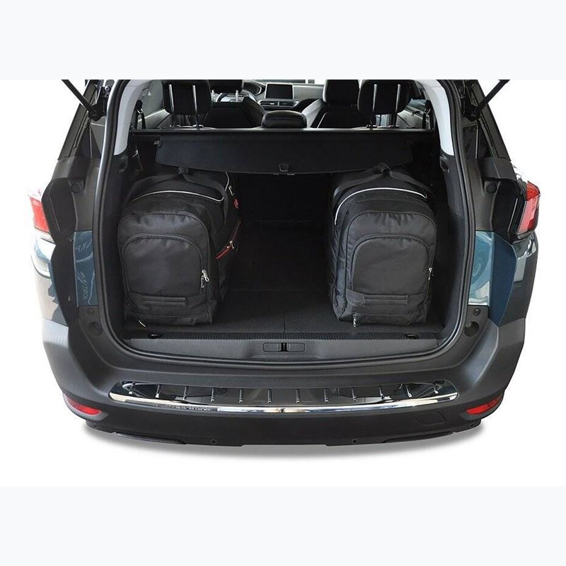 Zestaw toreb do bagażnika KJUST Peugeot 5008 2017+ 4 szt. czarny 13