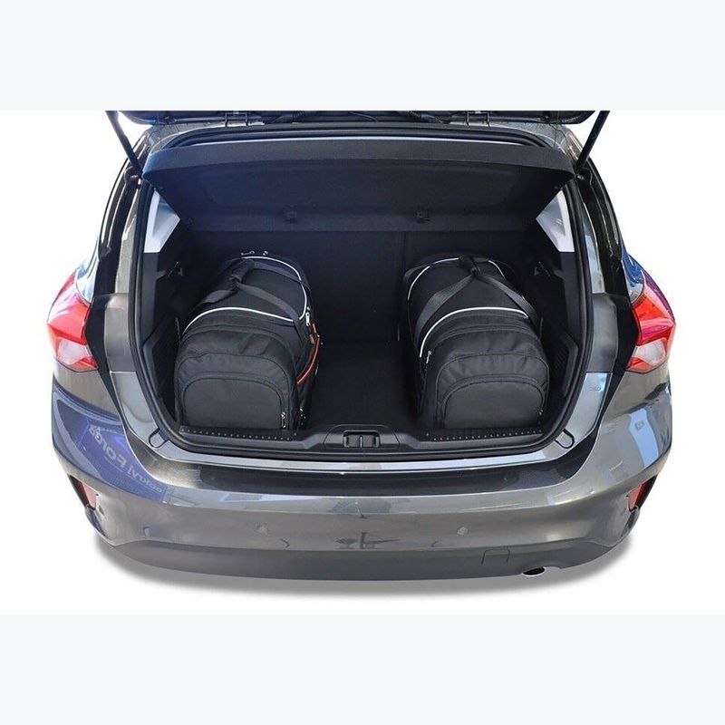 Zestaw toreb do bagażnika KJUST Ford Focus Hatchback 2018+ 4 szt. czarny 15