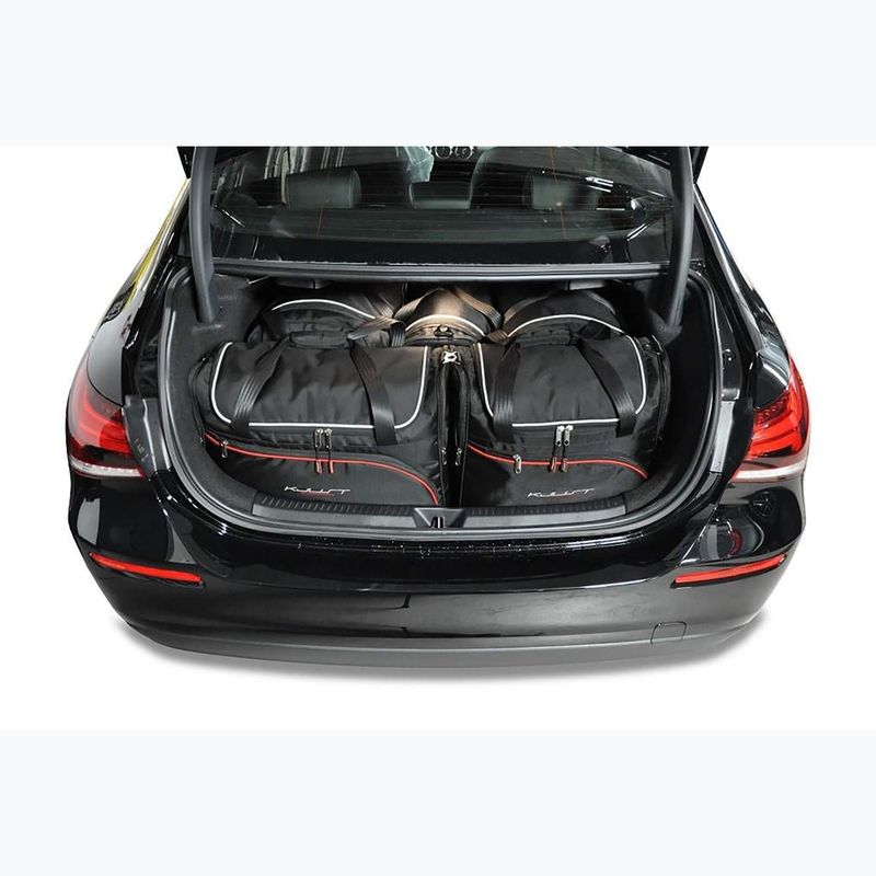 Zestaw toreb do bagażnika KJUST Mercedes-Benz A Sedan 2018+ 5 szt. czarny 13