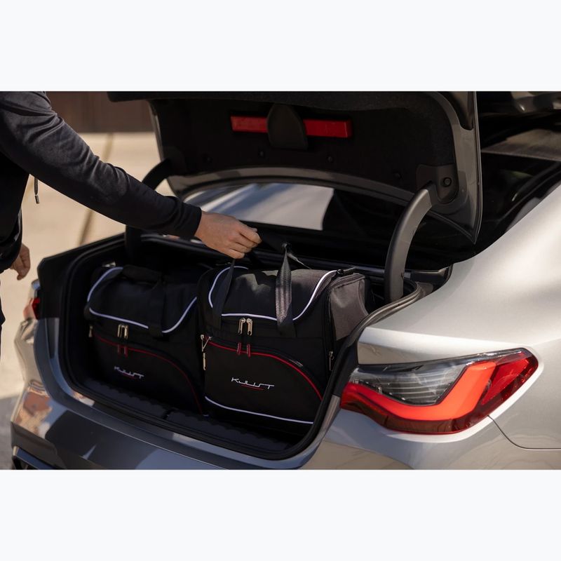 Zestaw toreb do bagażnika KJUST Porsche Taycan 2019+ 5 szt. czarny 18