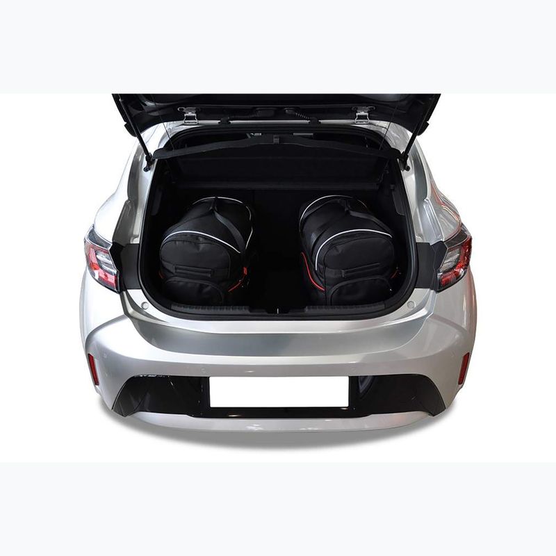 Zestaw toreb do bagażnika KJUST Toyota Corolla Hatchback 2019+ 3 szt. czarny 13