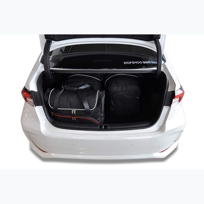 Zestaw toreb do bagażnika KJUST Toyota Corolla Limousine 2019+ 4 szt. czarny 15