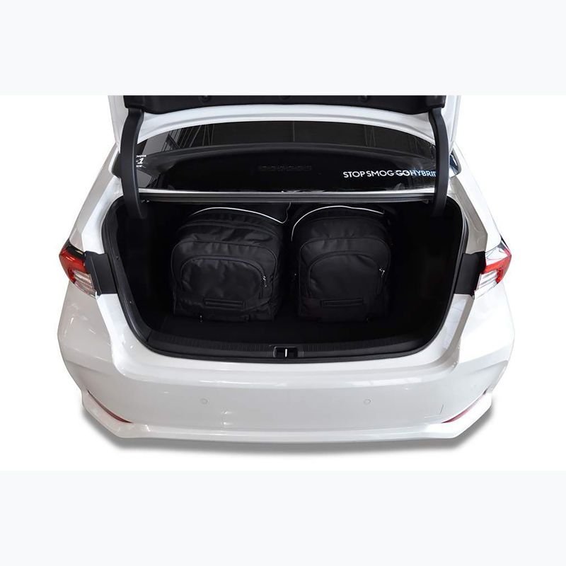 Zestaw toreb do bagażnika KJUST Toyota Corolla Limousine 2019+ 4 szt. czarny 16