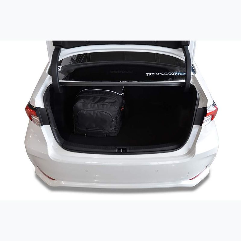 Zestaw toreb do bagażnika KJUST Toyota Corolla Limousine 2019+ 4 szt. czarny 17