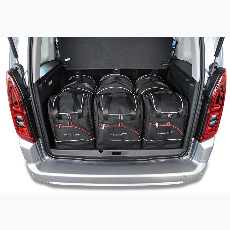 Zestaw toreb do bagażnika KJUST Opel Combo 2018+ 6 szt. czarny 11
