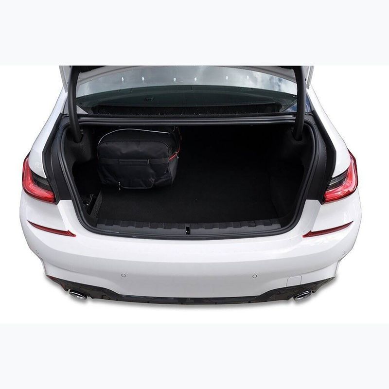 Zestaw toreb do bagażnika KJUST BMW 3 Limousine Hybrid 2019+ 4 szt. czarny 17