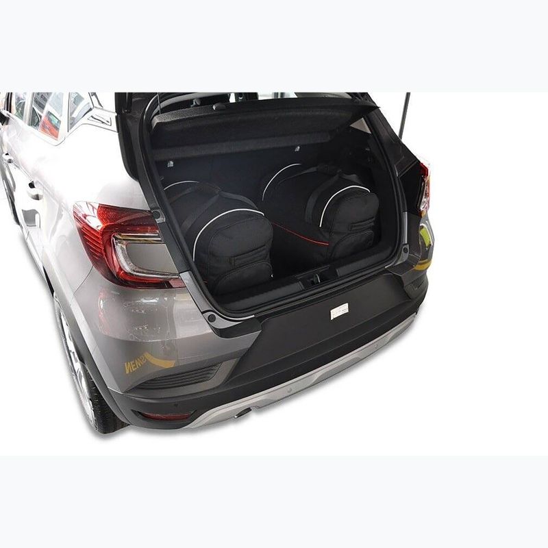 Zestaw toreb do bagażnika KJUST Renault Captur 2019+ 3 szt. czarny 12