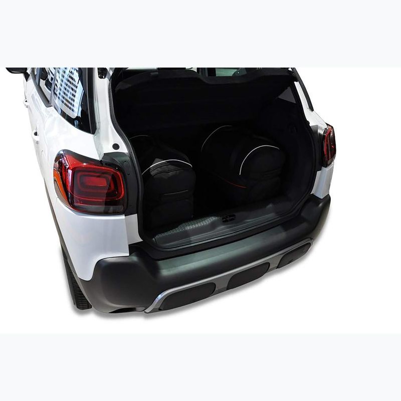 Zestaw toreb do bagażnika KJUST Citroen C3 Aircross 2017+ 3 szt. czarny 14