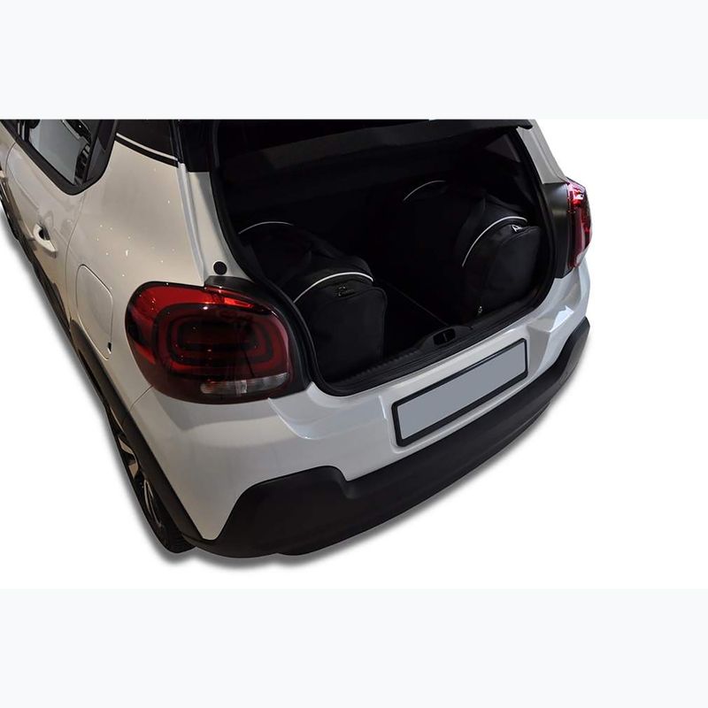 Zestaw toreb do bagażnika KJUST Citroen C3 Hatchback 2016+ 3 szt. czarny 13