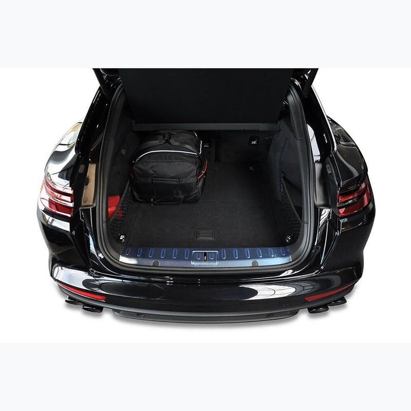 Zestaw toreb do bagażnika KJUST Porsche Panamera St E-Hybrid 2017+ 4 szt. czarny 15
