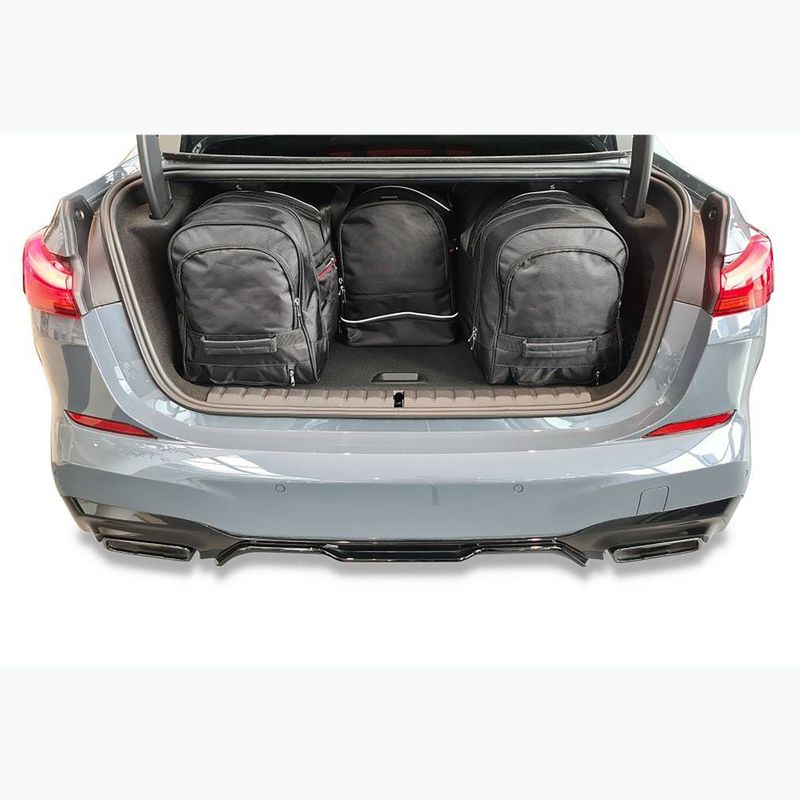 Zestaw toreb do bagażnika KJUST BMW 2 Gran Coupe 2020+ 4 szt. czarny 16