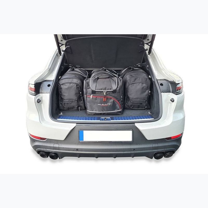 Zestaw toreb do bagażnika KJUST Porsche Cayenne Coupe Phev 2020+ 4 szt. czarny 12
