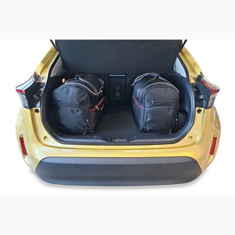 Zestaw toreb do bagażnika KJHUST Toyota Yaris Cross 2020+ 4 szt. czarny 14