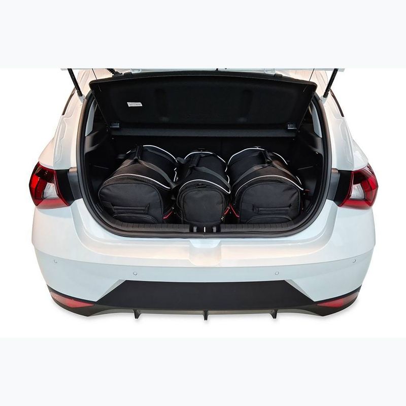 Zestaw toreb do bagażnika KJUST Hyundai I20 2020+ 3 szt. czarny 13