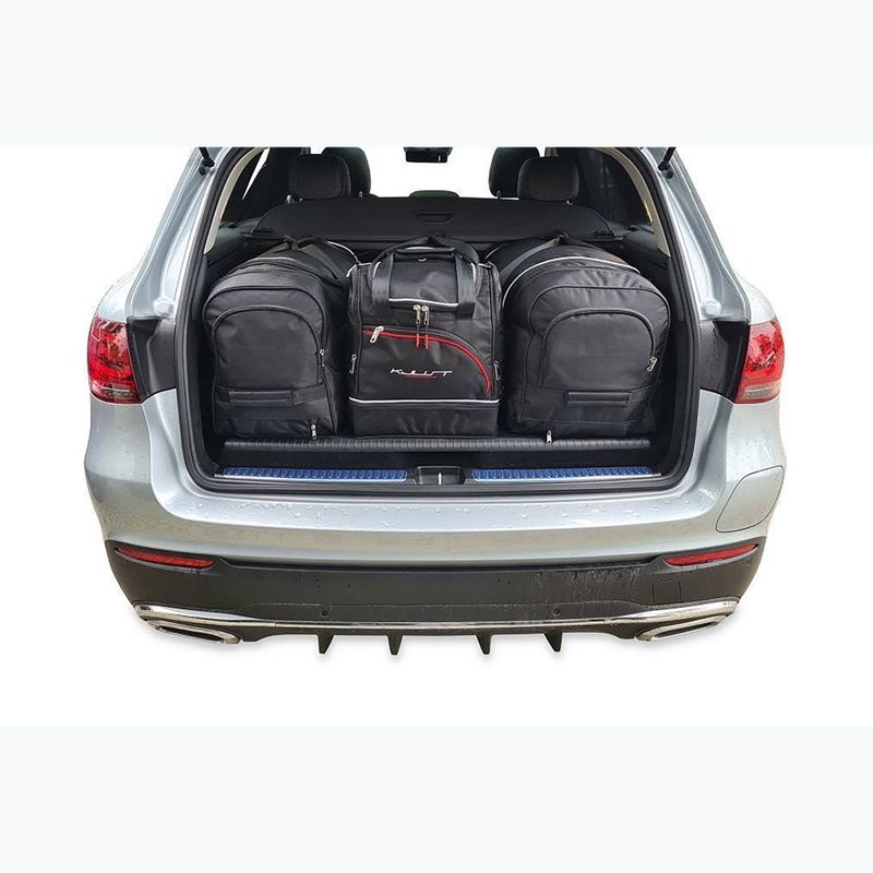 Zestaw toreb do bagażnika KJUST Mercedes-Benz Glc Phev 2019-2022 4 szt. czarny 12