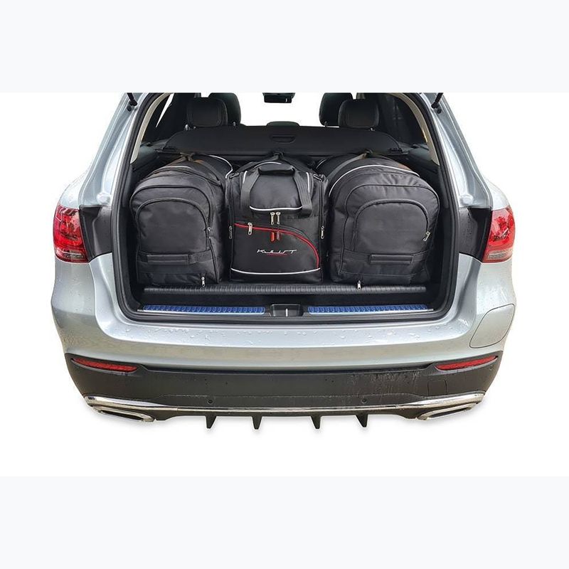Zestaw toreb do bagażnika KJUST Mercedes-Benz Glc Phev 2019-2022 4 szt. czarny 12